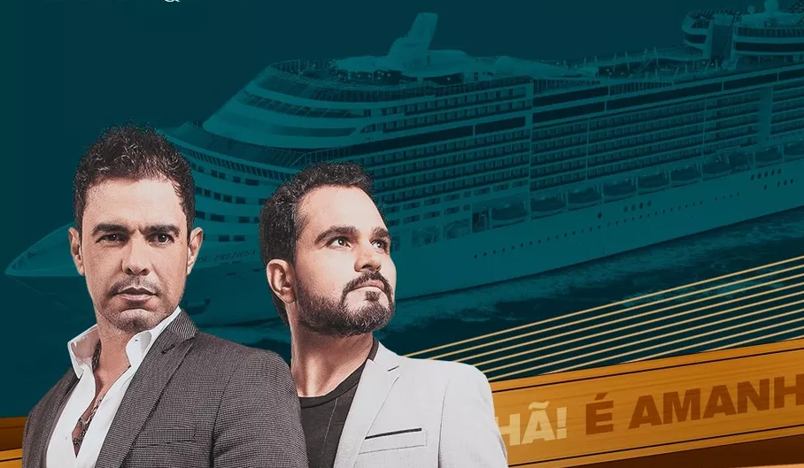 Embarque para navio com show de Zezé e Luciano tem confusão e decepção
