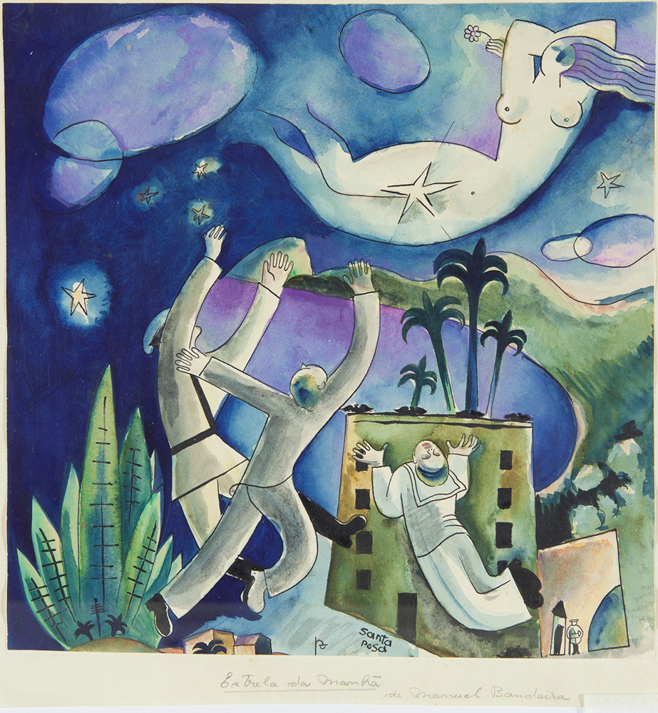 Modernismo Quadro de Santa Rosa.