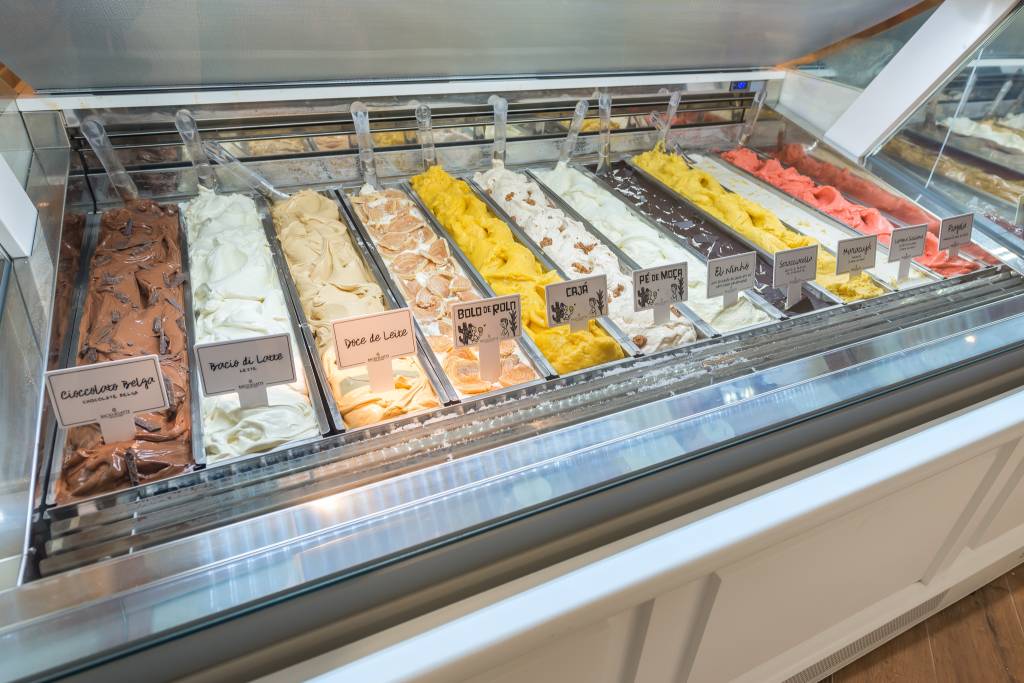 Sorvete de bolo de rolo da Bacio di Latte e outros sabores que você não encontra em SP