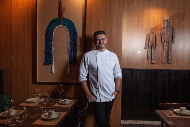 O chef: Wanderson Medeiros é natural da cidade de Picuí, na Paraíba O chef: Wanderson Medeiros é natural da cidade de Picuí, na Paraíba