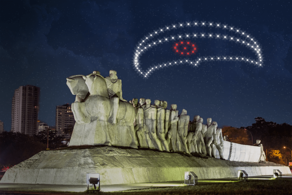 Balé com drones é adiado e não nesta terça (25), aniversário de São Paulo