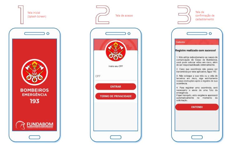 Chamadas para PM e Bombeiros paulistas poderão ser feitas por aplicativos