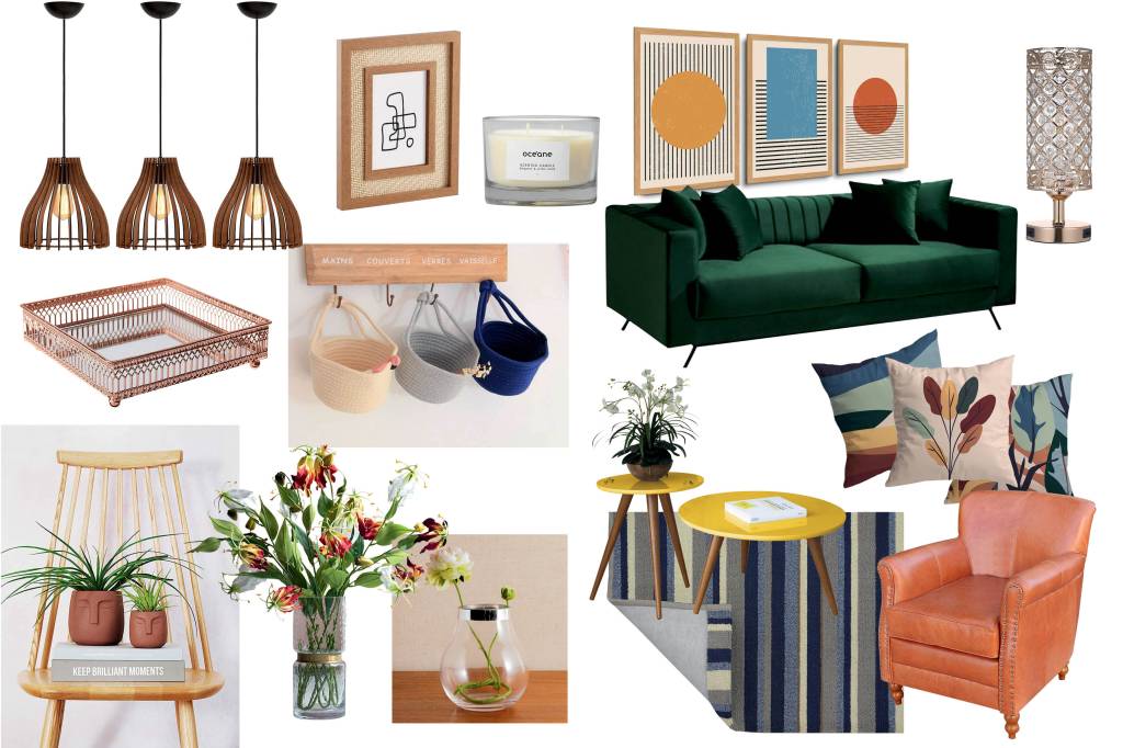 Toque de aconchego: sugestões para decorar a sala de estar