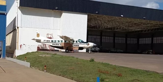 Polícia Civil usará avião que pertencia ao tráfico de drogas