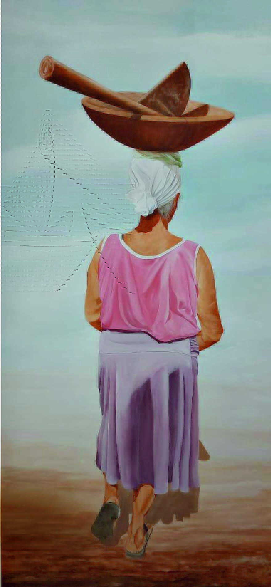 Artista retrata mulheres ‘sem marido’ no Vale do Jequitinhonha