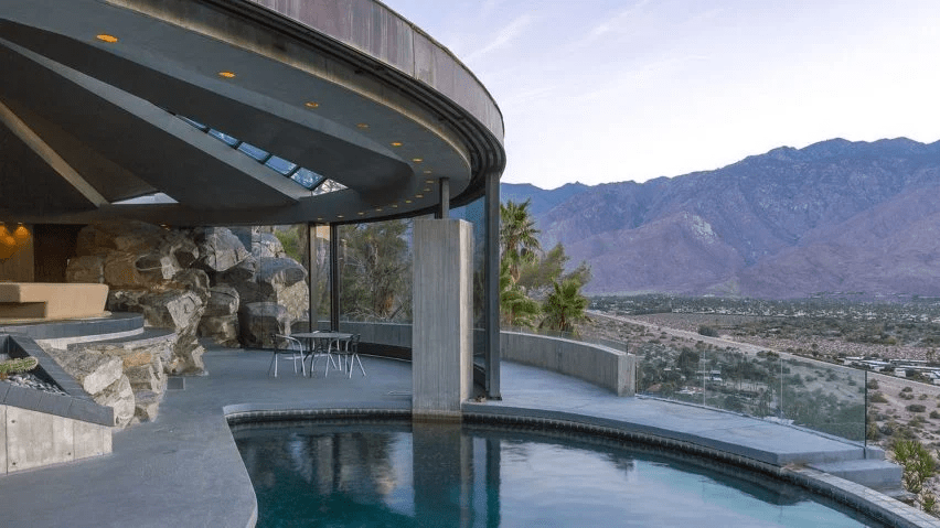 Casa Elrod John Lautner James Bond: Os Diamantes São Eternos.