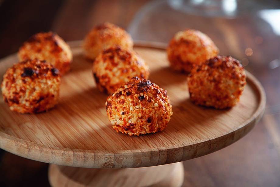 Pãozinho de tapioca: preparado com queijo da Serra da Canastra