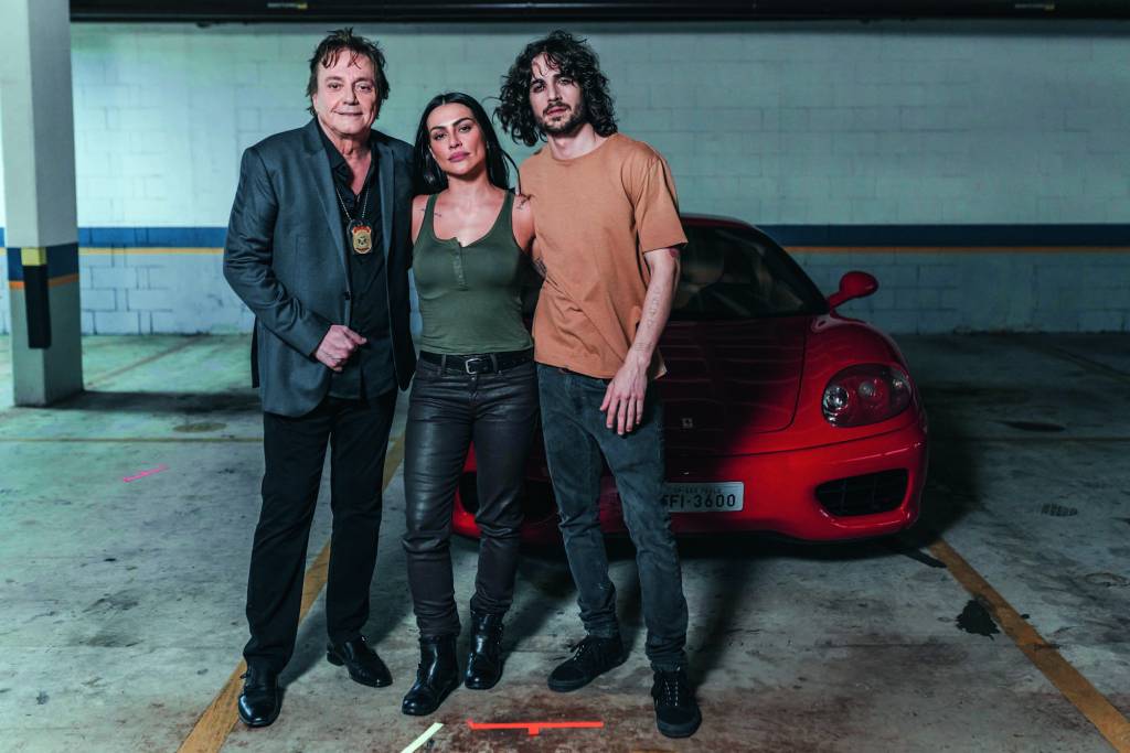 Em Me Tira da Mira, Cleo, Fábio Jr. e Fiuk atuam juntos pela primeira vez