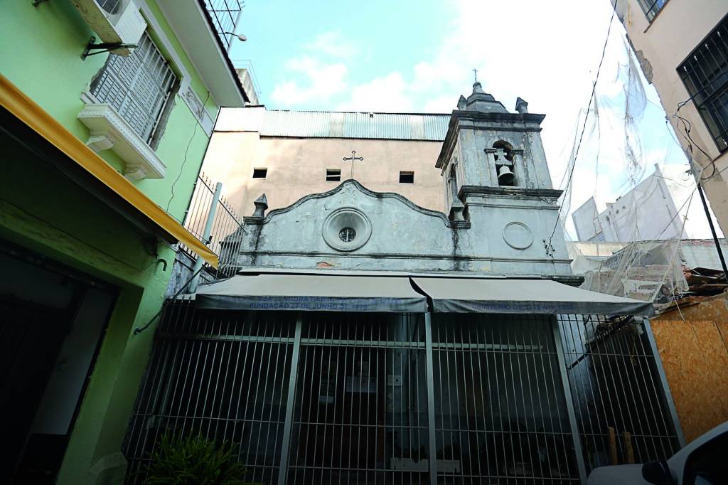Capela dos Aflitos/Prédios históricos Capela dos Aflitos localizada no bairro da Liberdade para a matéria sobre Prédios tombados pelo Condephaat