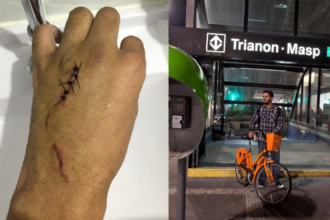 Jovem sofre tentativa de assalto e leva facada na estação Trianon-Masp