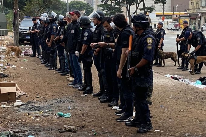 Estado e prefeitura fazem megaoperação policial na nova Cracolândia