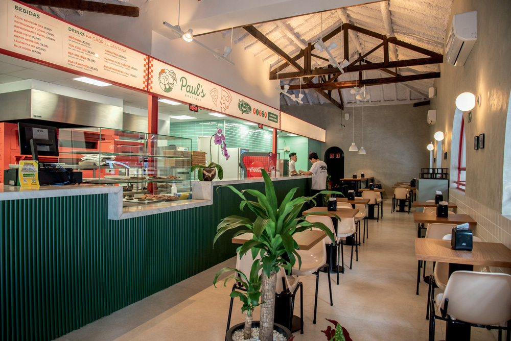 Paul¿s Boutique Pizza ambiente da pizzaria