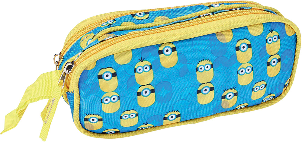Estojo Minions.jpg Estojo infantil azul com estampa dos Minions
