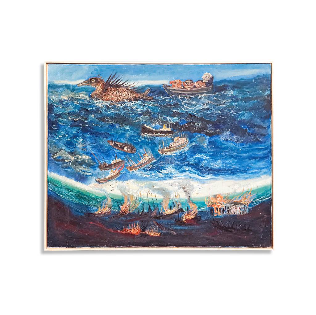 Seres fantásticos e monstruosos do atormentado Guima são exibidos em mostra