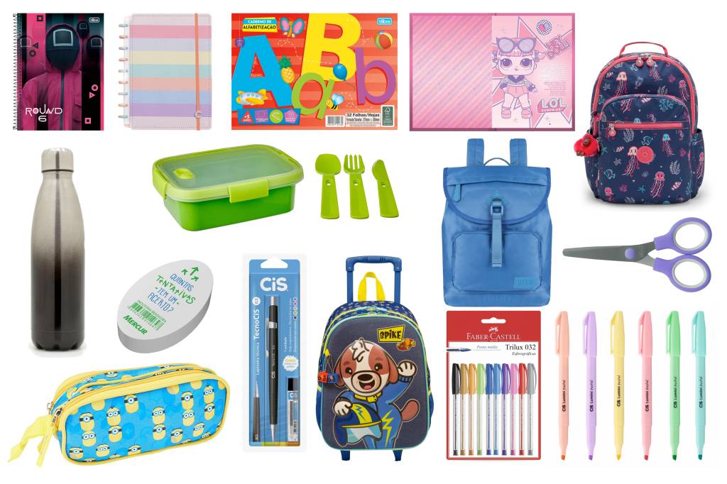 Hora de voltar: material escolar para começar bem o novo período letivo