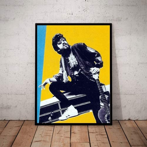 Quadro de Raul Seixas no estilo pop art