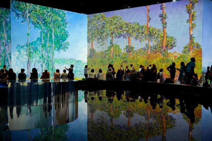 Exposição audiovisual de Monet abre com mais de 60 000 ingressos vendidos