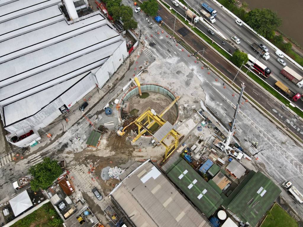 Concretagem da Linha 6 do Metrô começa nesta segunda em Perdizes