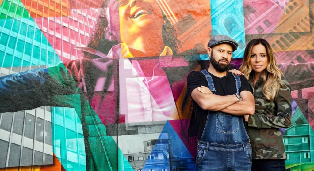 Cris Arcangeli lança mural na Avenida Europa e anuncia novo reality show