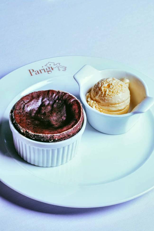 Parigi suflê chocolate sorvete creme Parigi suflê chocolate sorvete creme
