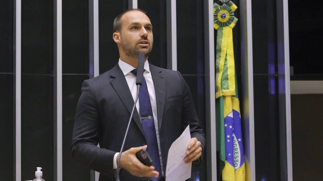 Deputado federal Eduardo Bolsonaro.