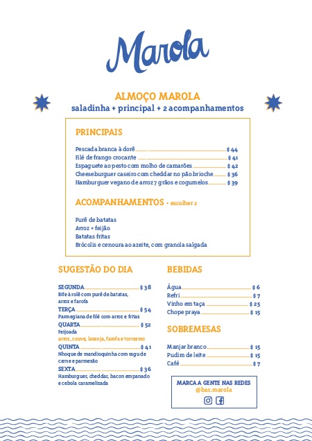 marola almo&ccedil;o