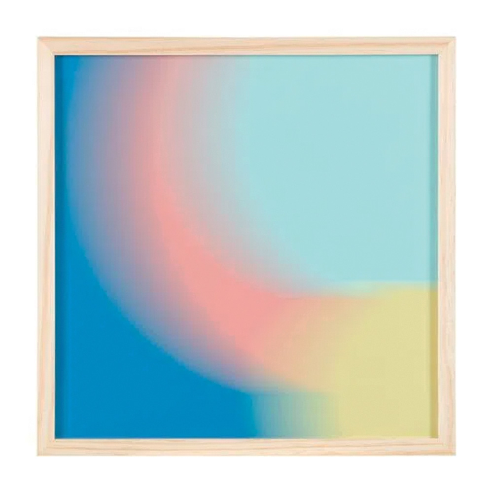 Quadro colorido abstrato