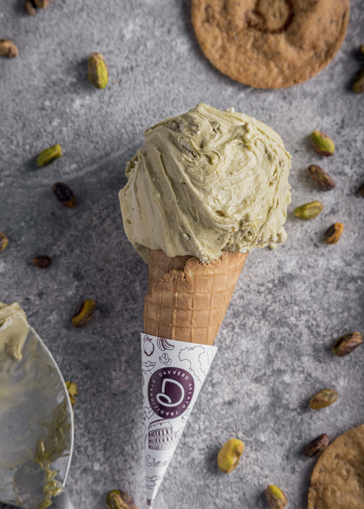 Sabores diferentões de pistache são apostas das sorveterias
