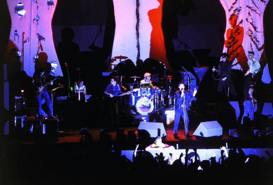 Apresentação no Ginásio Ibirapuera, em 1987.