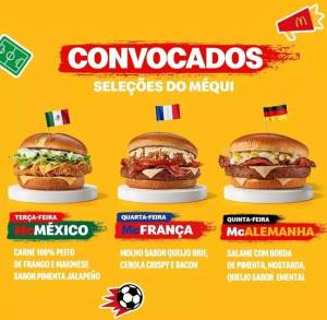 Arte com McMéxico, McFrança, McAlemanha