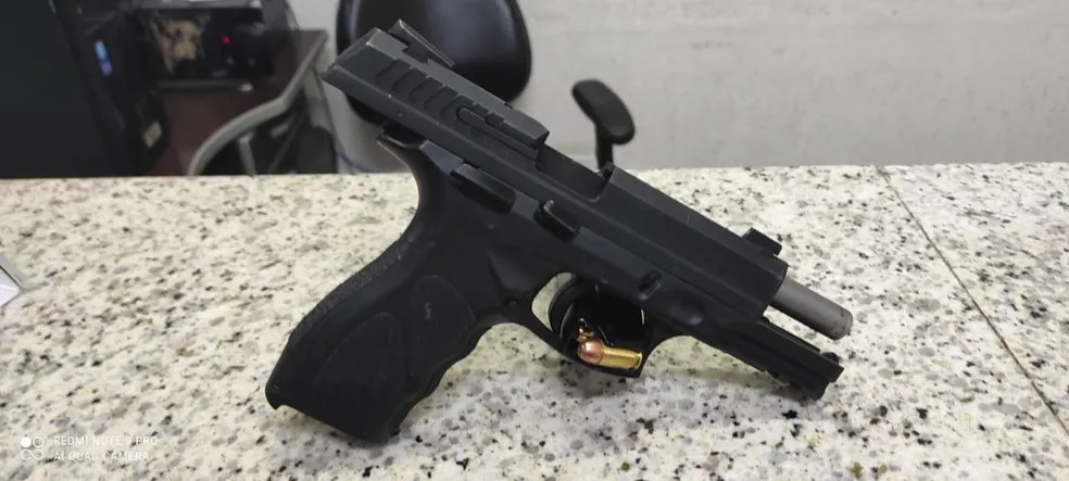 Arma utilizada para matar a adolescente de 13 anos