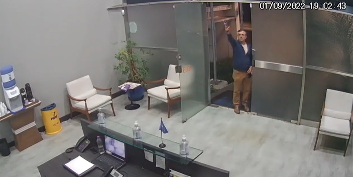 Diretório do PSDB de São Paulo foi alvo de disparo de arma de fogo.
