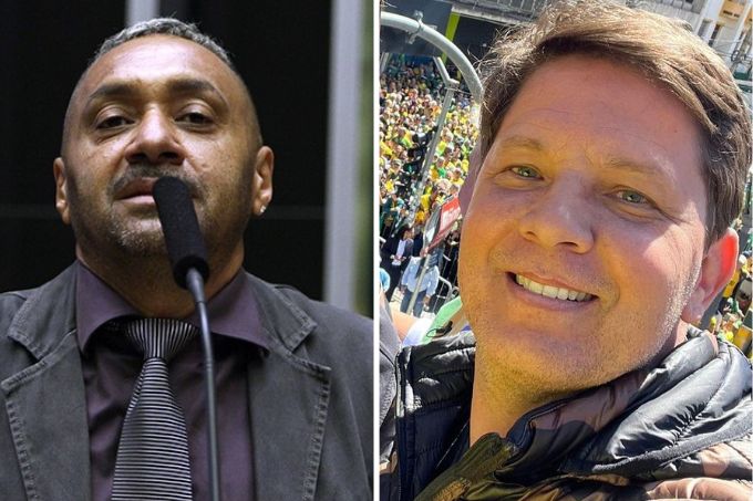 Foto de Tirirca e Mario Frias