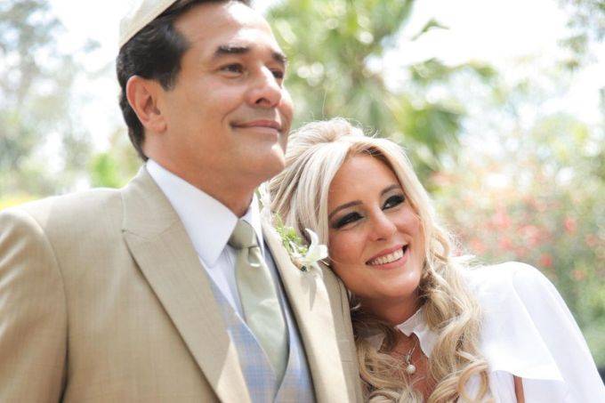 Luciano Szafir e Luhanna Melloni se casam após 11 anos e dois filhos