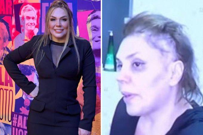 Com câncer, Simony mostra vídeo de filho raspando sua cabeça: “Dói muito”
