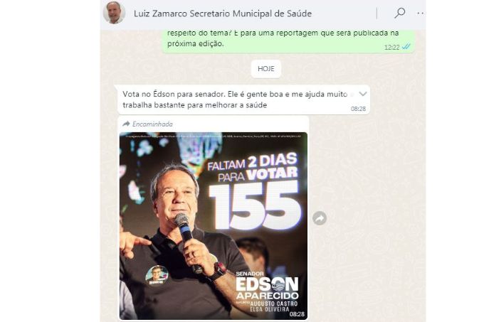 EleicoesZamarco Zamarco dispara