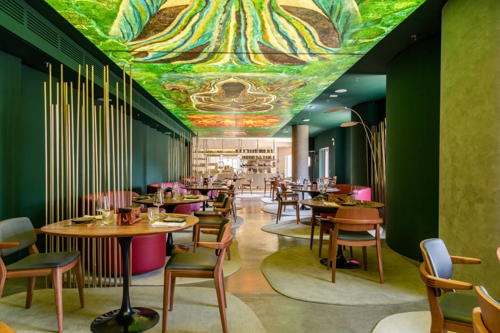 Notiê-Amazonia-3-Crédito-Wesley-Diego-Emes Restaurante no centro de SP recebe painel da artista indígena Duhigó
