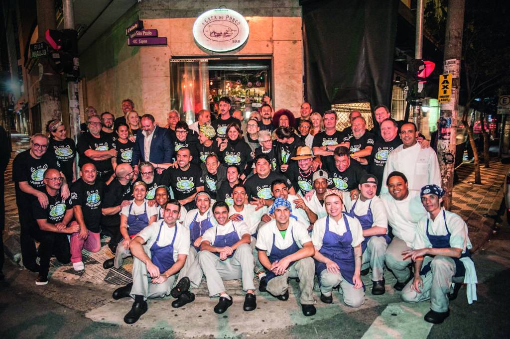 A Casa do Porco recebe 19 chefs para um único jantar