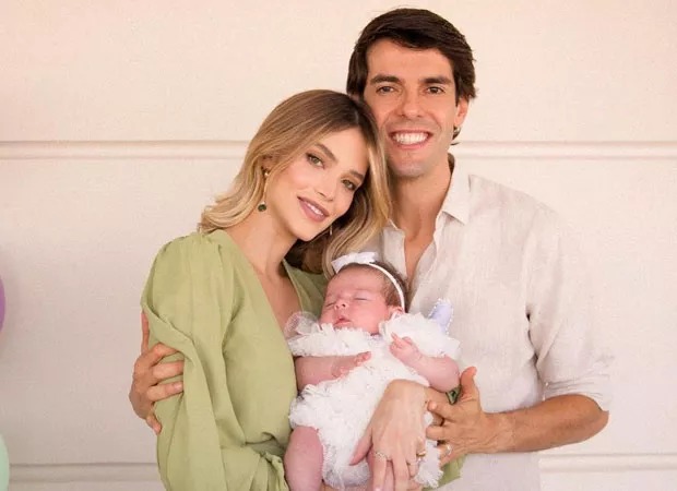 Carol Dias, Kaká e Esther, ainda bebê