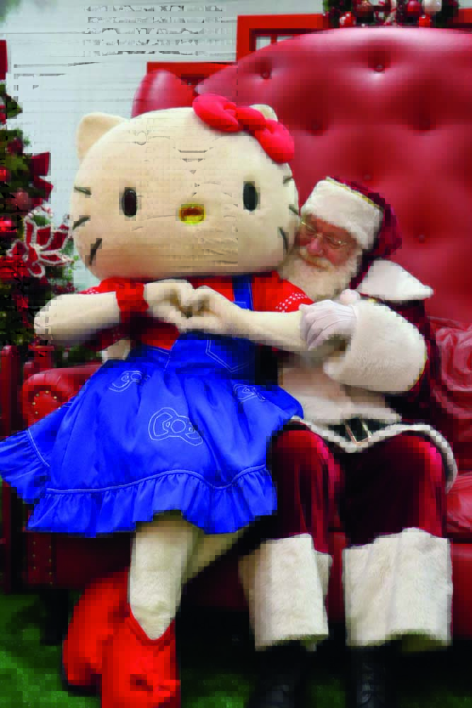 Crédito_ Divulgação.jpg Hello Kitty e Papai Noel: no Frei Caneca