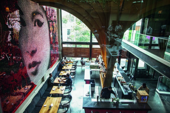 Mr Wong Ambiente interno