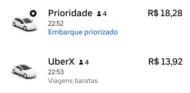 WhatsApp Image 2022-11-14 at 22.58.27 Captura de tela do app do Uber