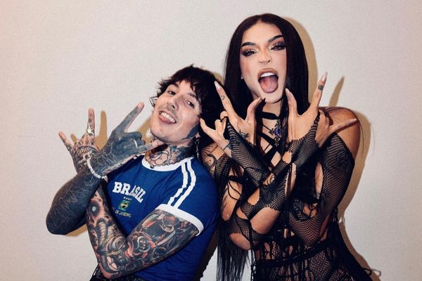 Pabllo Vittar e Oliver Sykes
