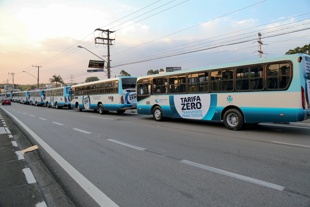 Vargem Grande Paulista, na região metropolitana de São Paulo, adota a tarifa zero.