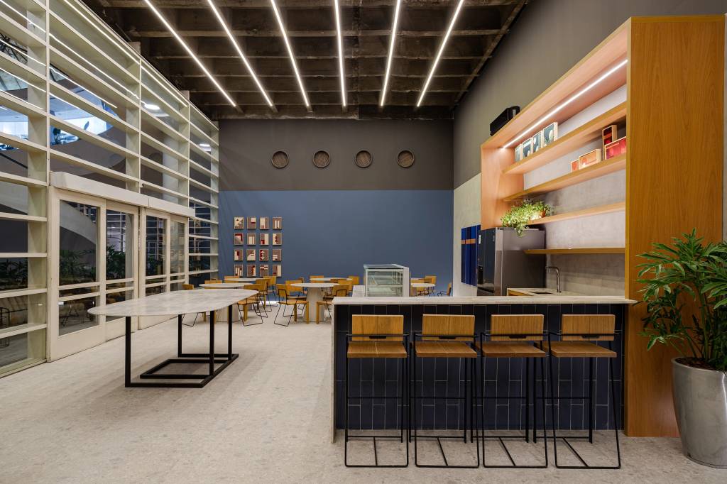 Priscila-Cox-Cafe-Modernista Conjunto Nacional foi a inspiração para o projeto deste café da CASACOR SP