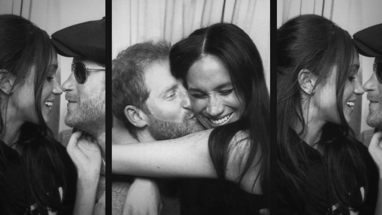 Harry & Meghan se abraçam