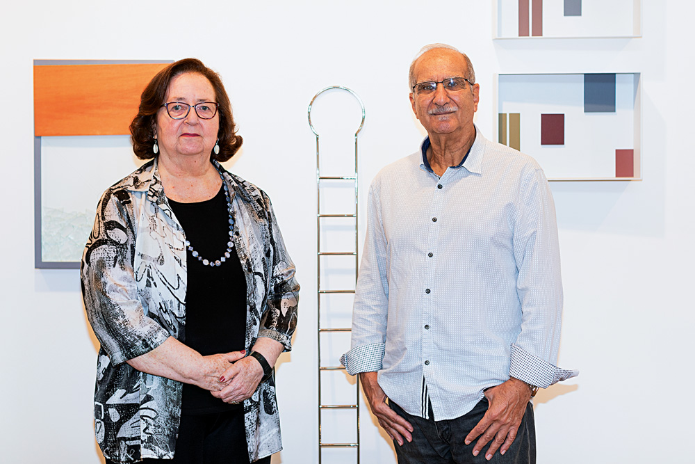 O casal de professores que tem uma das maiores coleções de arte contemporânea do país