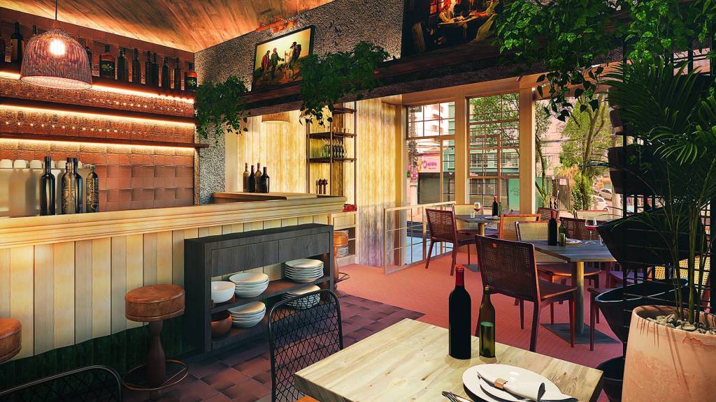 Azay, em Pinheiros, terá pratos árabes e mediterrâneos