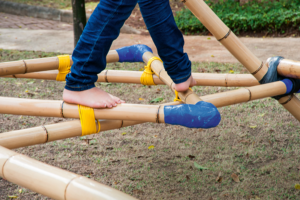 Museu das Favelas tem programação de férias com parque de bambu e arte