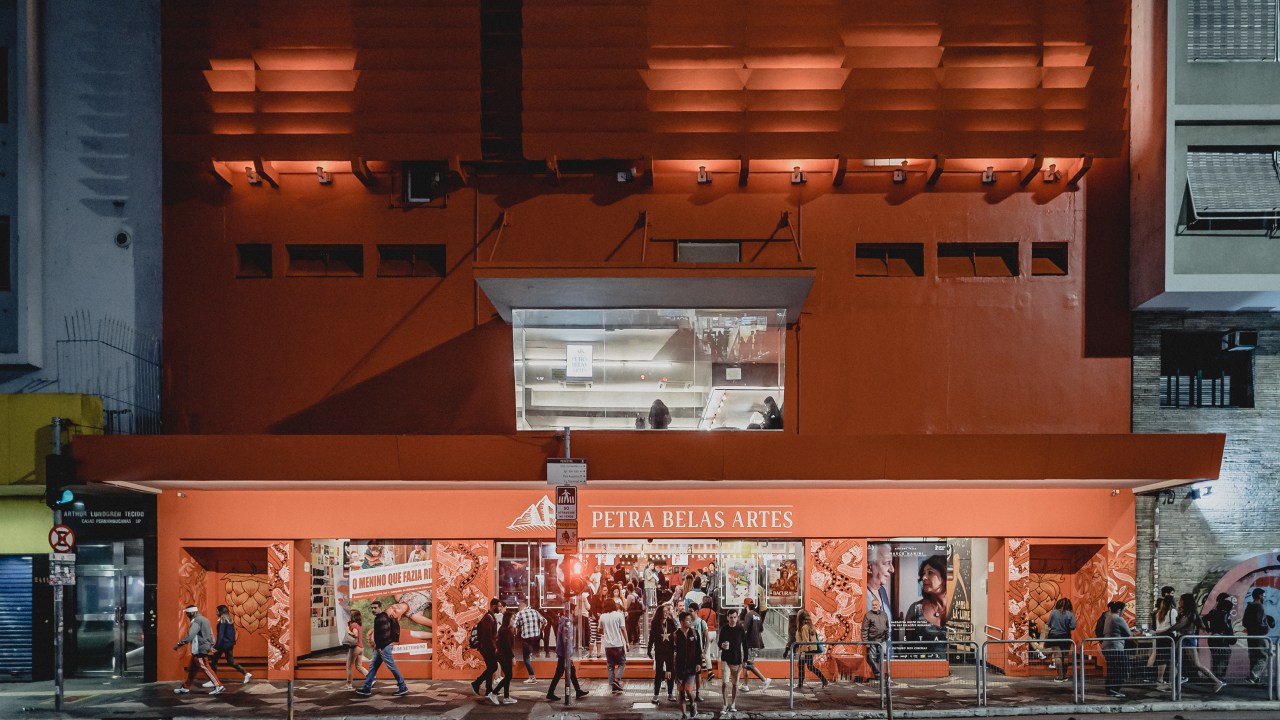 Fachada do Belas, na Consolação: lugar cativo dos cinéfilos